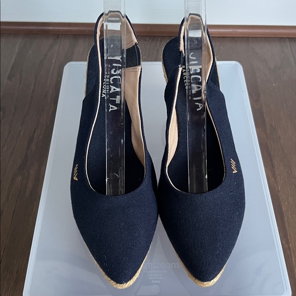 VISCATA Lioret Canvas Espadrille Wedges - Picture 4 of 11